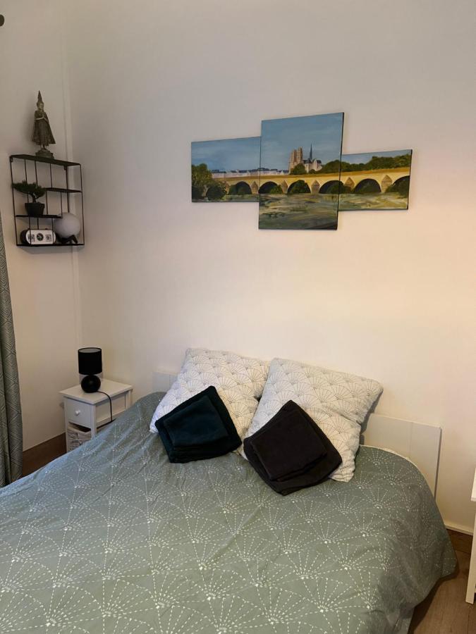 Cosy Loire, T2 Neuf, Front De Loire ,Vue Cathedrale,5Min A Pied Centre Ville Et Parking Prive ออร์เลออง ภายนอก รูปภาพ