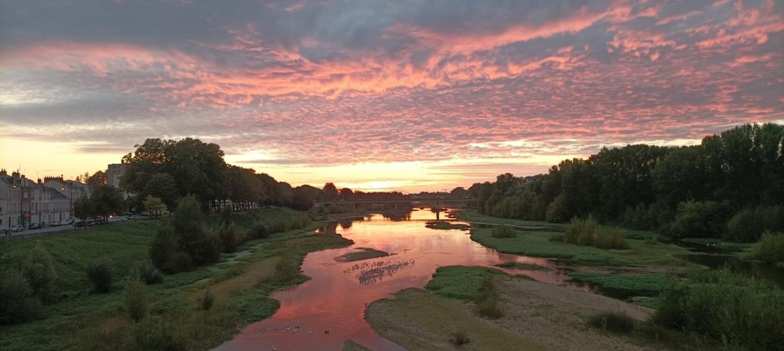 Cosy Loire, T2 Neuf, Front De Loire ,Vue Cathedrale,5Min A Pied Centre Ville Et Parking Prive ออร์เลออง ภายนอก รูปภาพ